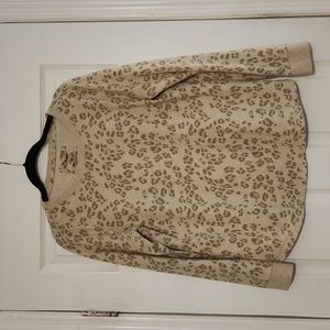 Sonoma Leopard Pullover